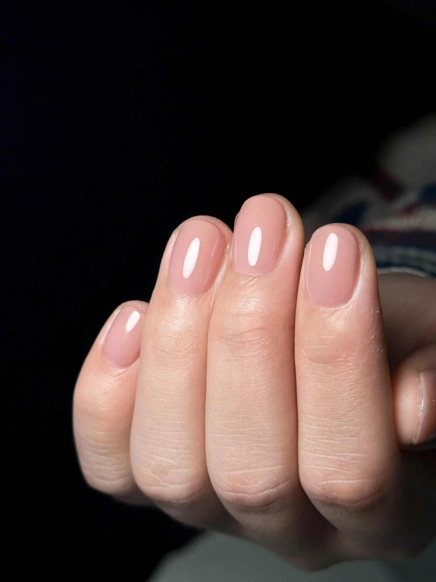 BIAB nude manicure